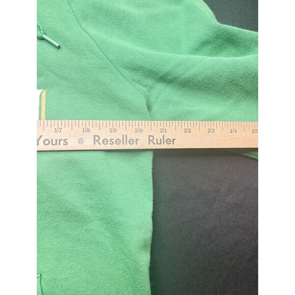 Notre Dame Sweatshirt Mens Medium Green Fighting Irish Hoodie Under Armour - Picture 5 of 6